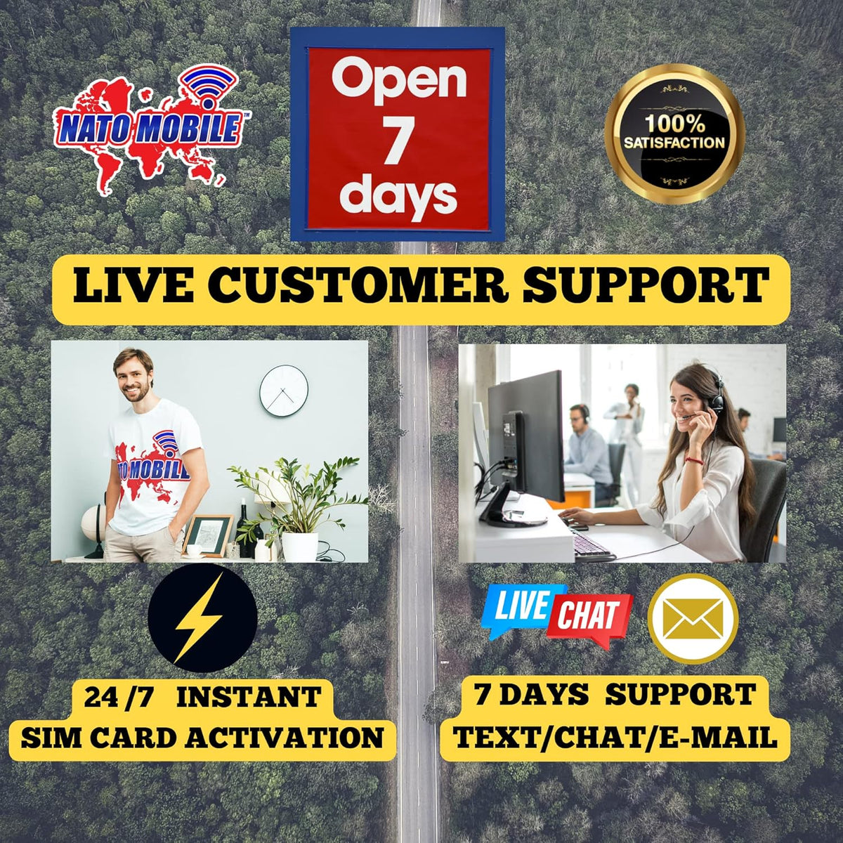 5GB 180-Day 4G LTE Prepaid SIM Card Pack of 2 G658766