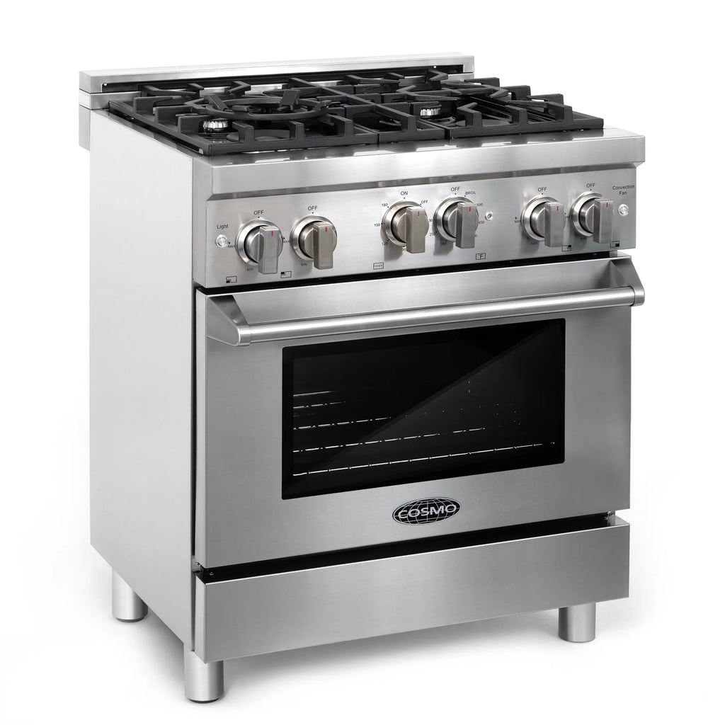 2 Piece Gas Range and Range Hood Kitchen Appliance Bundle H475190