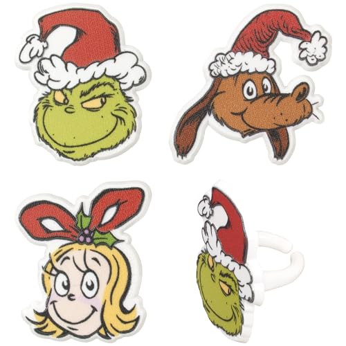 Christmas Cake Toppers 24 Pack L1533