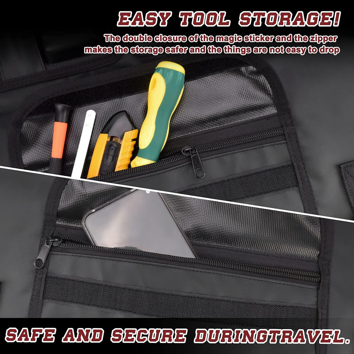 Tailgate Pad for Mountain Bike with Tool Pocket Carries Up to 2 Bikes L551039