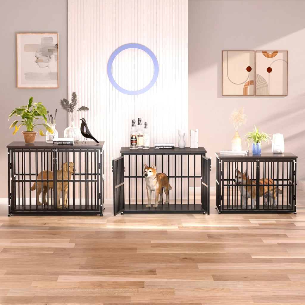 48Inch Heavy Duty Wooden Dog Crate N30048