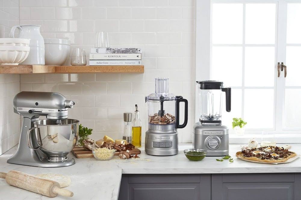 Die-Cast Metal Blender 1200W 1.8 qt Black matte X967084