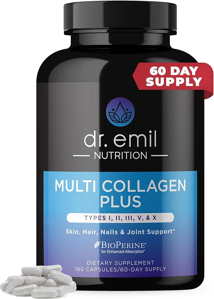 180 Capsules Multi Collagen Pills L39045