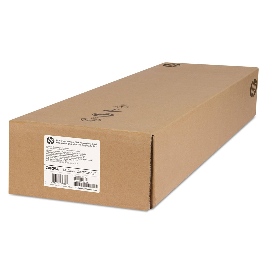 2 Pack Gloss Polypropylene Adhesive Sheets W38978