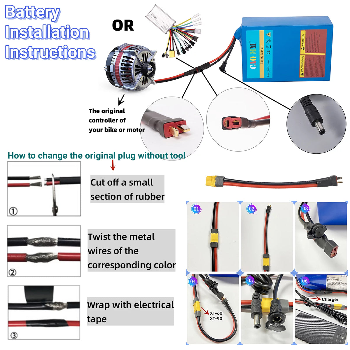 48V 10AH Lithium Ebike Battery with 5A Charger N723639