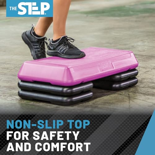 Exercise Step Platform with 2 Risers M7683