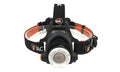 Tactical Headlamp Flashlight with Real Cree XM-L2 LED, 1200 Lumens, Rechargeable, Waterproof D75755