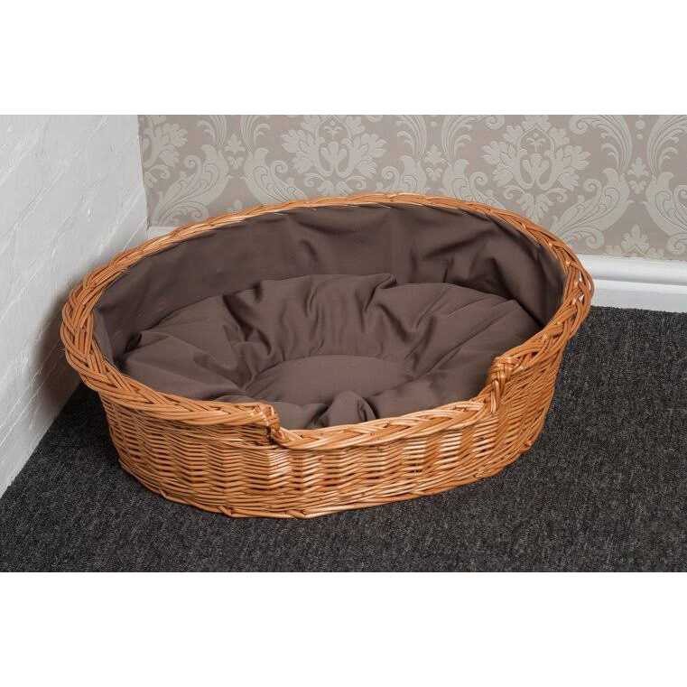 Wicker Dog Bed Basket H906