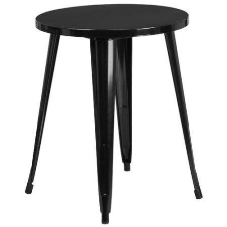Black Metal Bistro Table J220121