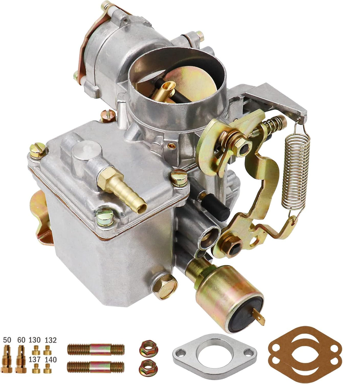 Carburetor 37 PICT Dual Port 1600cc 12V Air Cooled Type 1 Engines Automatic Choke P723