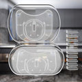 16.2"x11.8" Clear Rotating Tray with 5 Divider S15943
