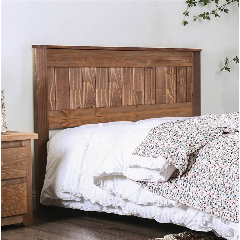 King Panel Headboard in Mahogany L448
