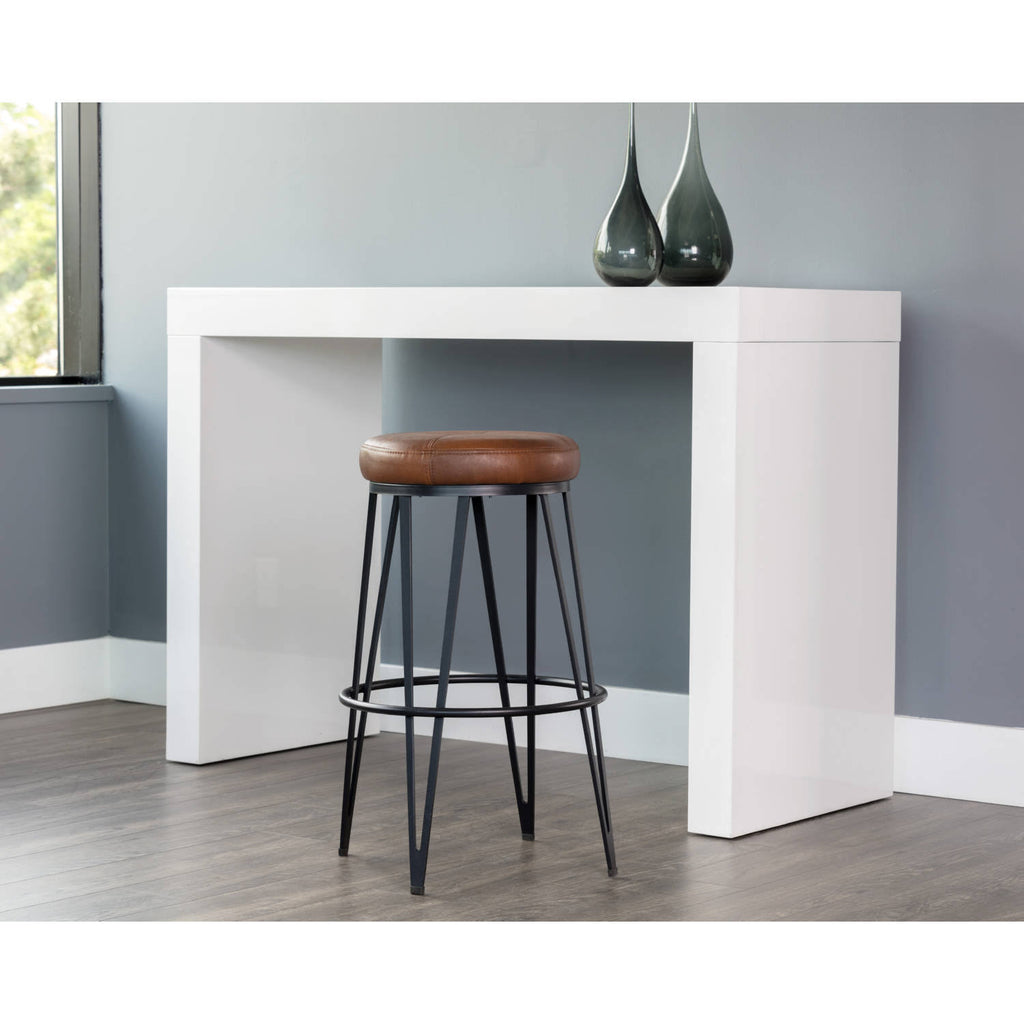 Black Swivel Barstool N5715