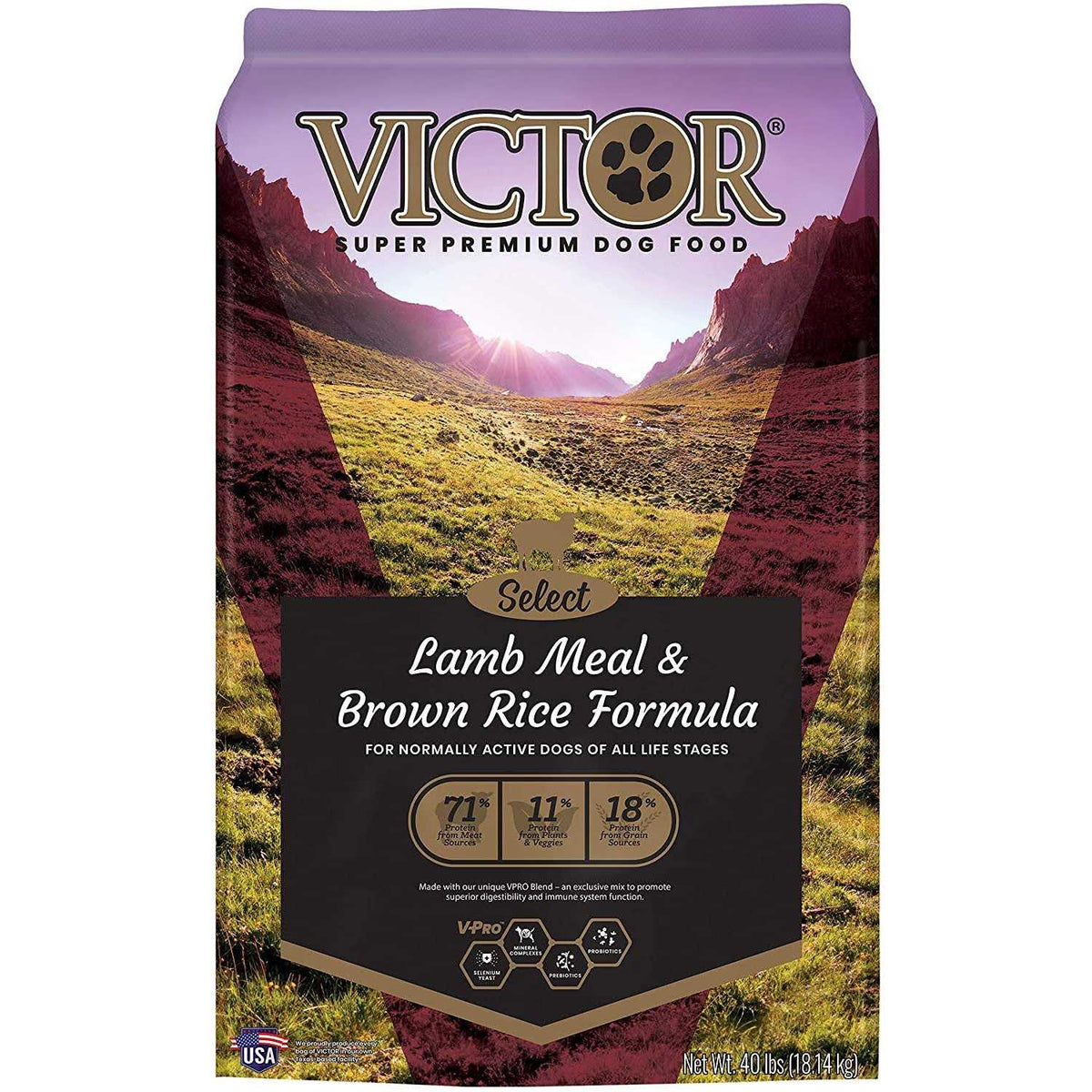 Lamb Meal Brown Rice Dry Dog Food A108647