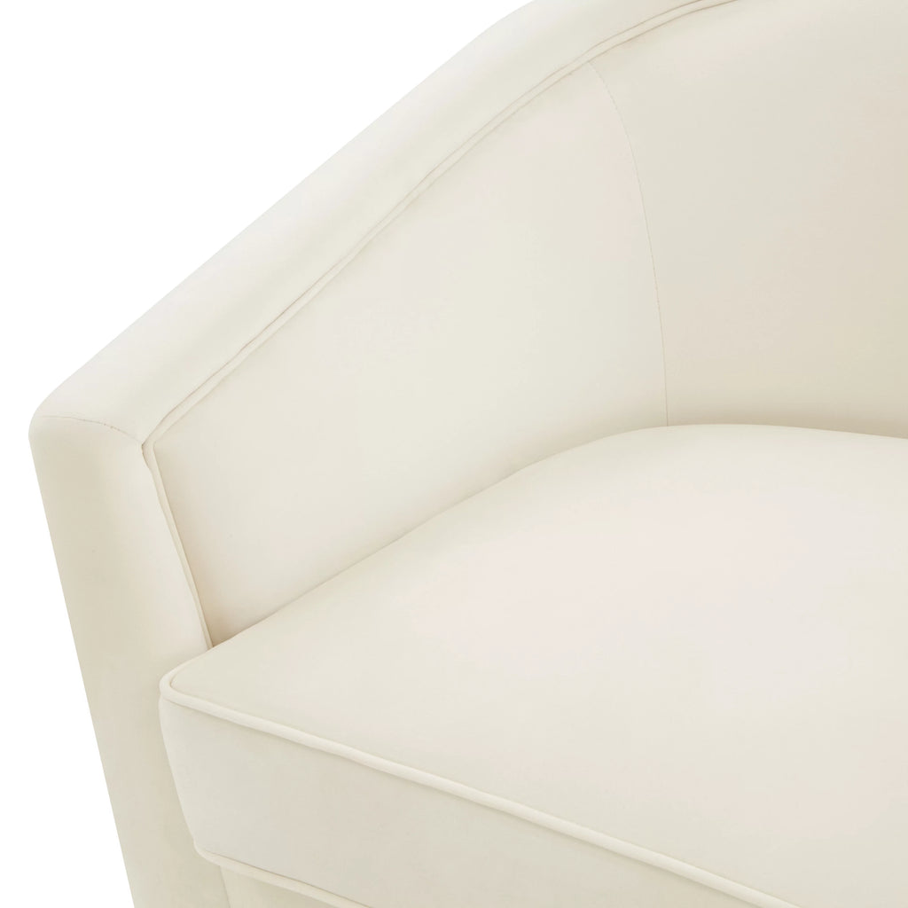 Cream Swivel Chair V11760
