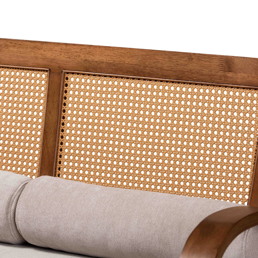 Walnut Brown Sofa S8408