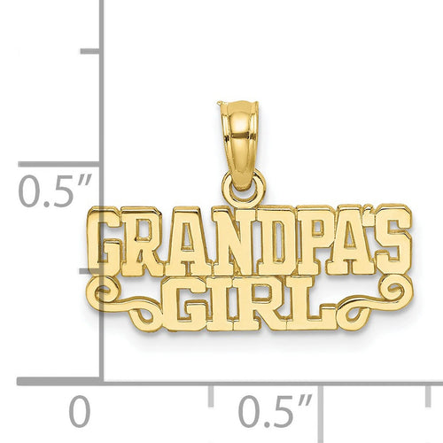 10K Yellow Gold Charm B6412