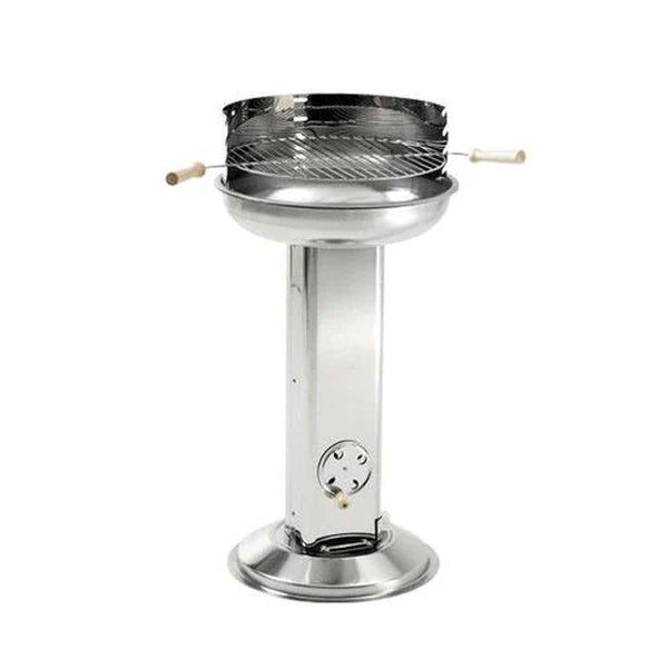 Stainless Steel Pedestal BBQ Round W2492