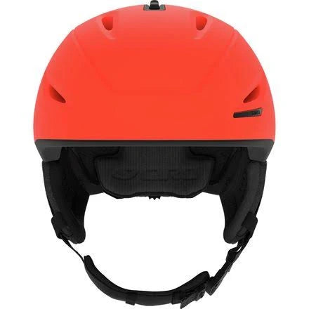 Matte Vermillion Black Snow Helmet E9654