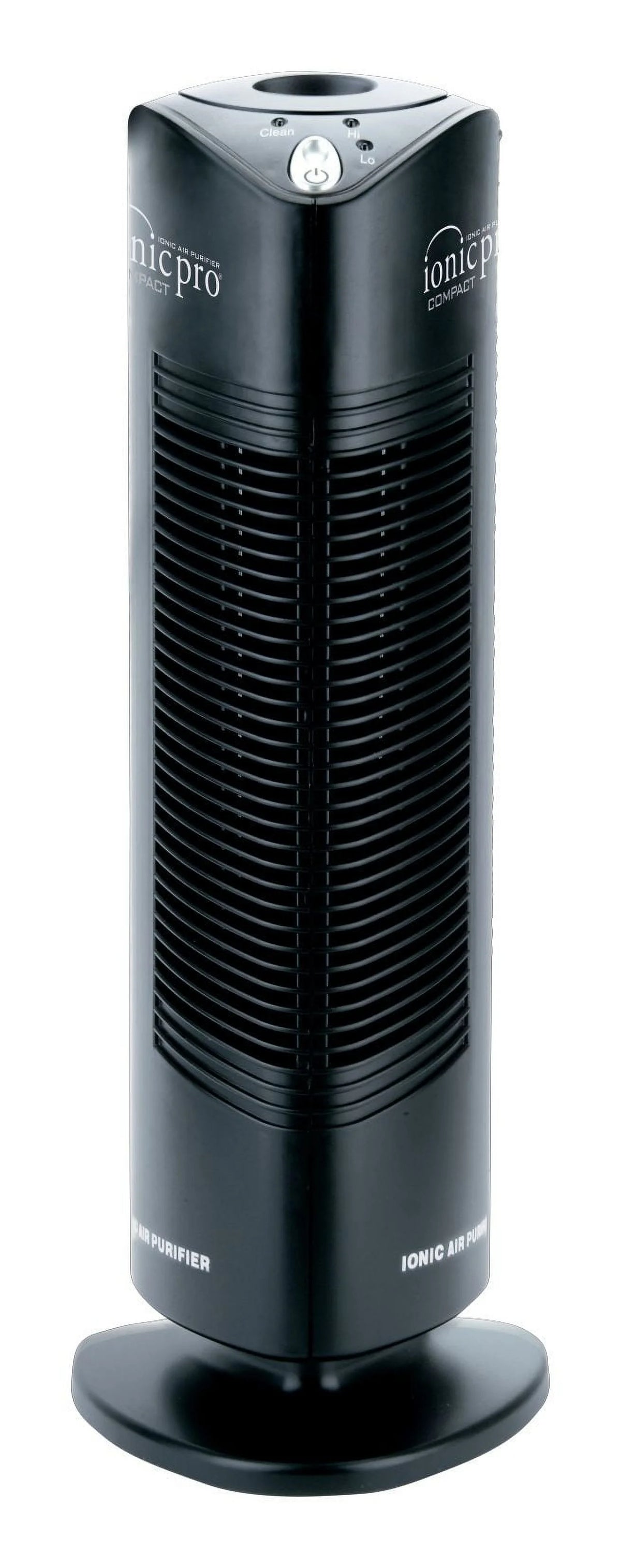 Black Compact Ionic Air Purifier F347551