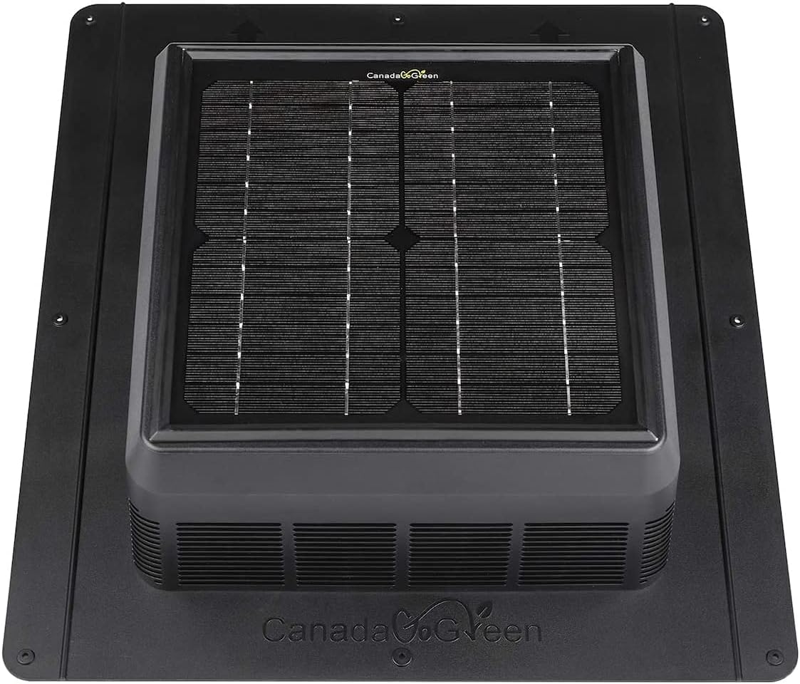 Solar Powered Polycarbonate Vent, 400 CFM V34131