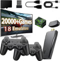 Wireless Retro Game Console Stick with 20000+ Games, 4K HDMI, 2 Controllers G794535