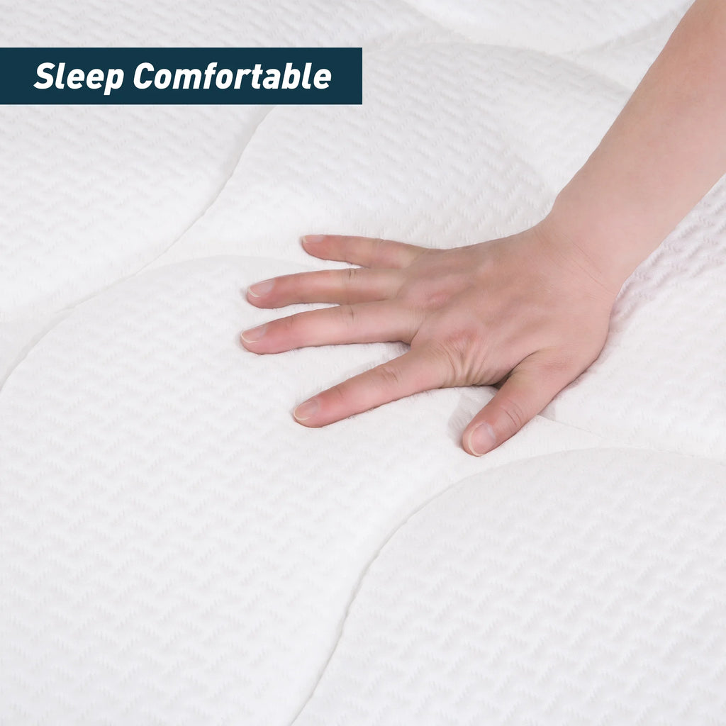 Queen Size 13 Inch Memory Foam Innerspring Hybrid Mattress K492