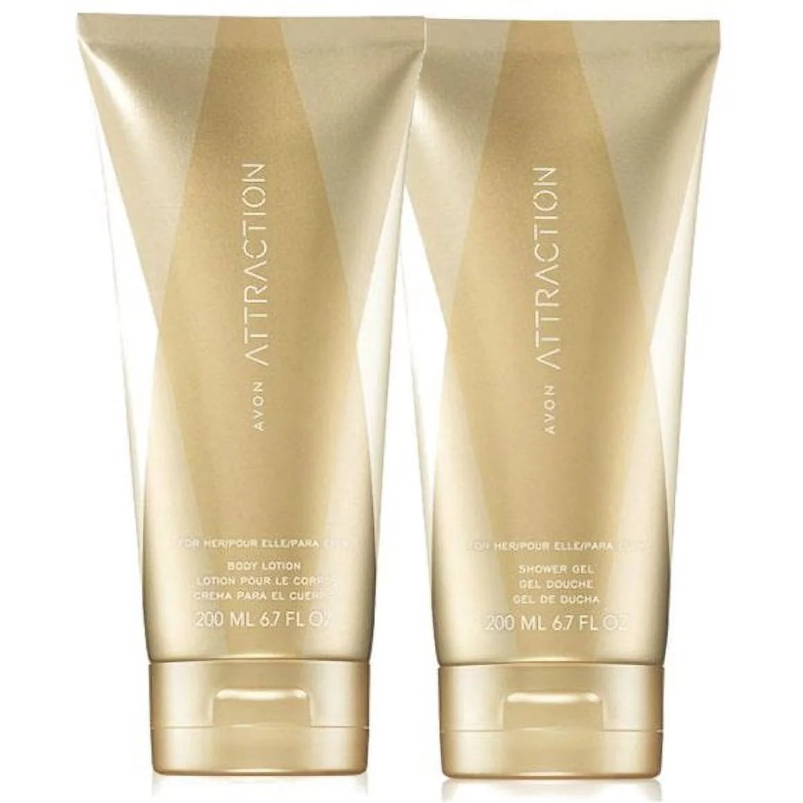 Shower Gel and Body Lotion Set of 2 D612496