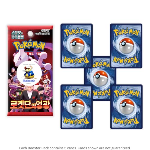Korean Pokemon Booster Box, 30 Packs W38989