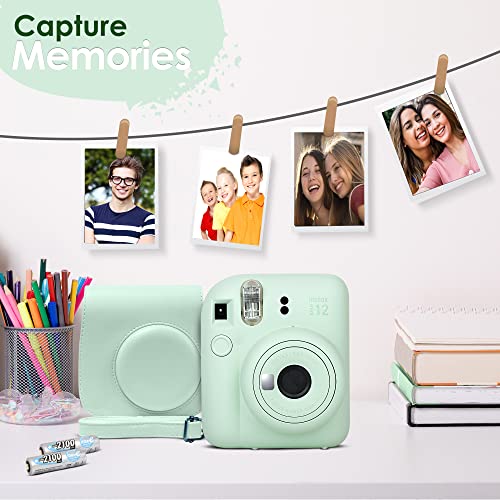 Lilac Purple Instant Camera with 60 Sheets Instant Film Bundle V7737