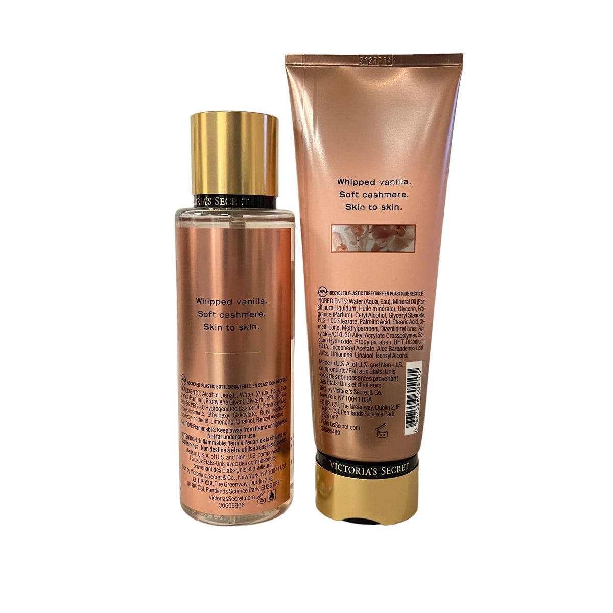 Bare Vanilla Fragrance Lotion and Body Mist Set N509