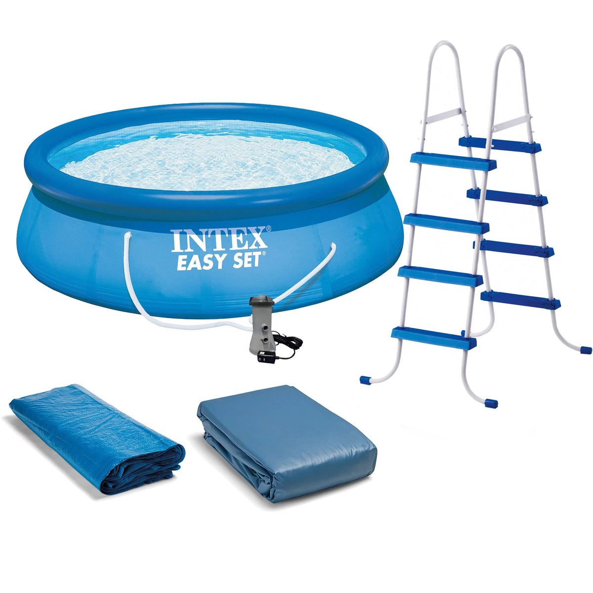 15 x 48 Inflatable Pool with Ladder and Pump R513