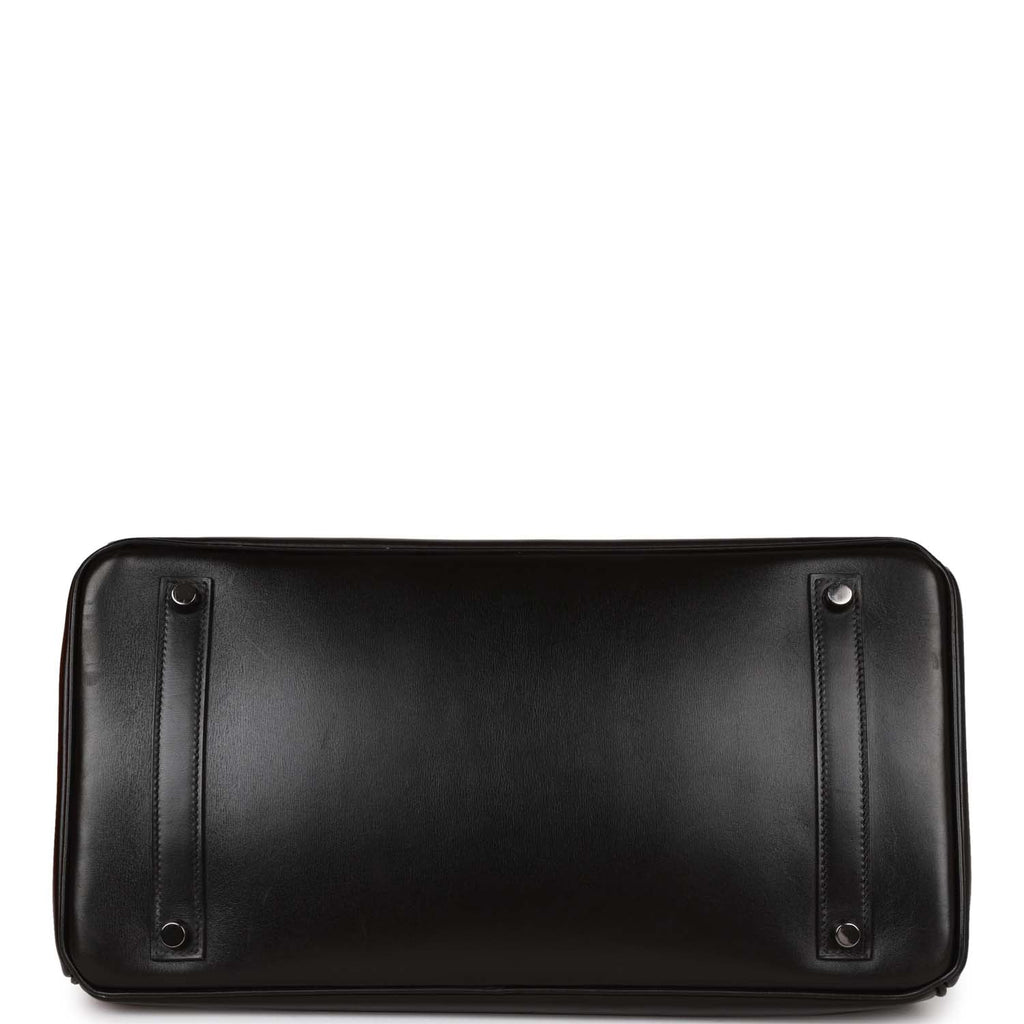 Black Box Leather Birkin 35 S3306