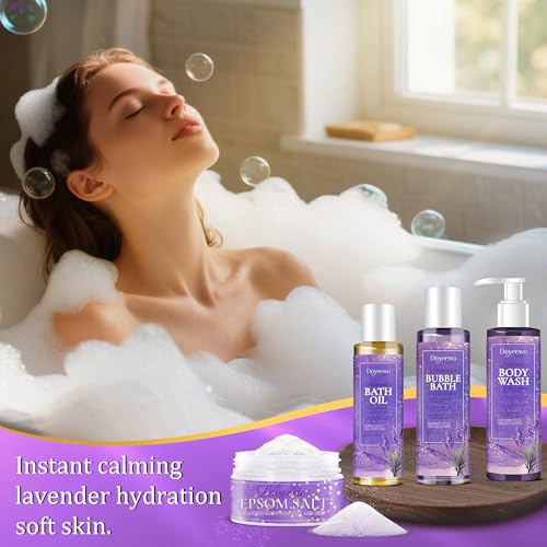 Lavender Bath Body Care Spa Set C20369