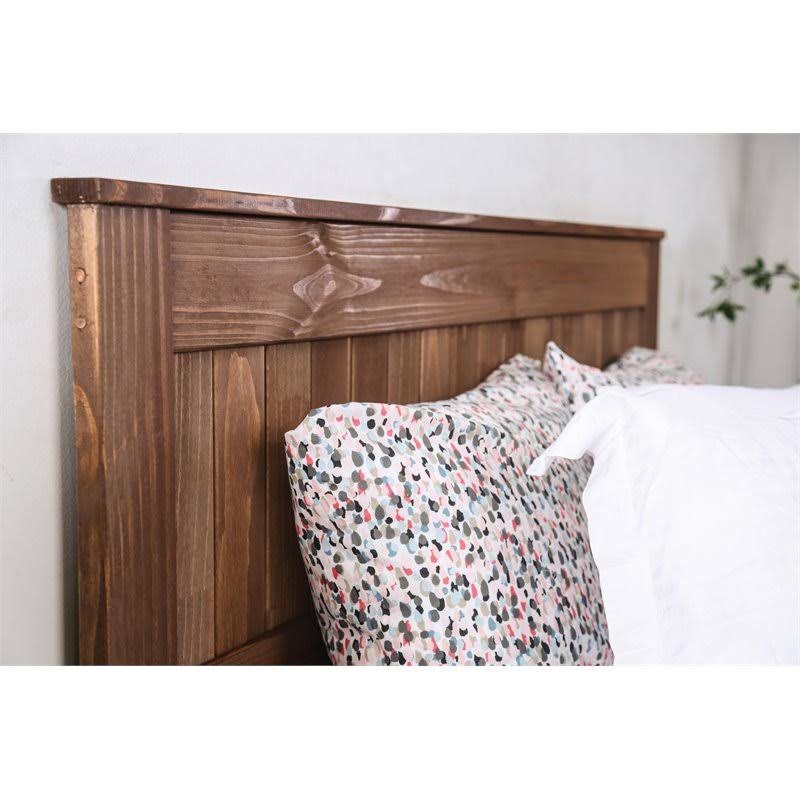 King Panel Headboard in Mahogany L448