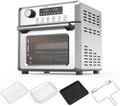 19 QT 1500W Silver Air Fryer Toaster Oven S3182