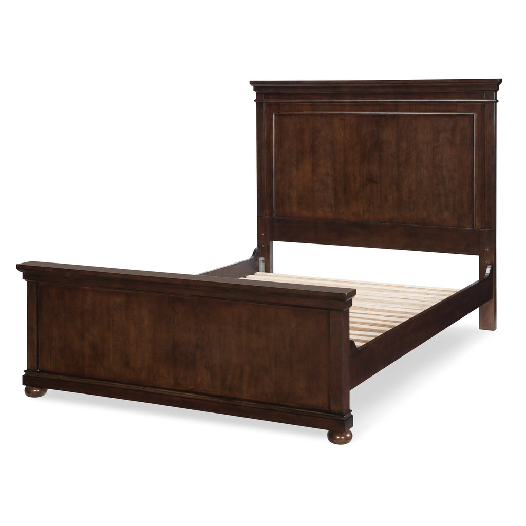 Full Panel Bed Warm Cherry E76568