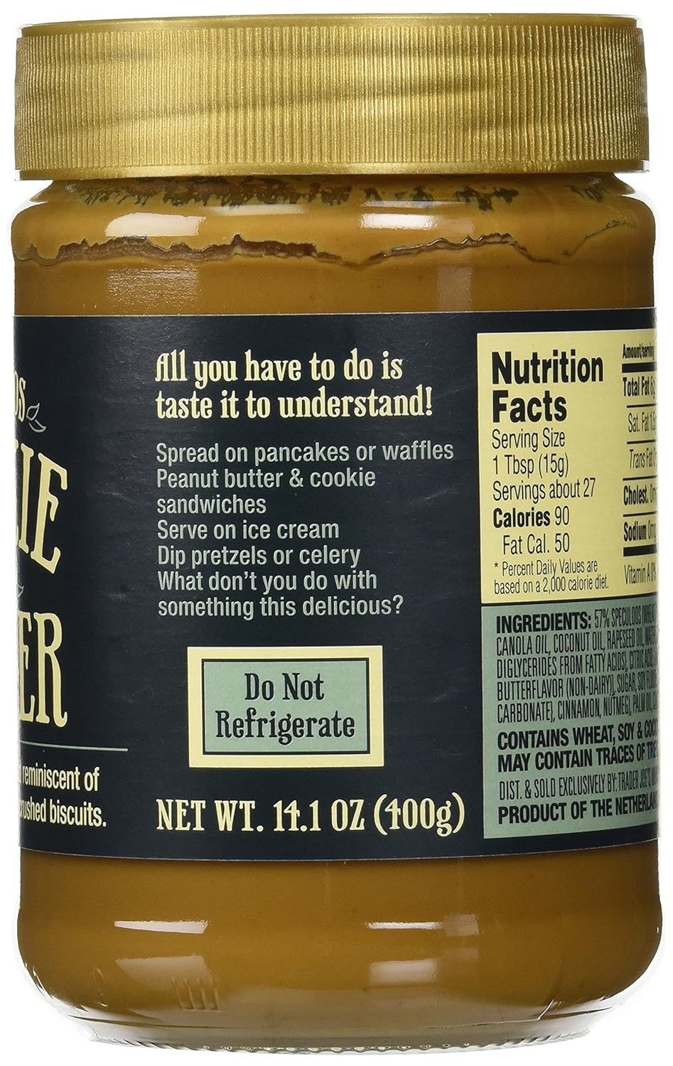 14.1 Oz Speculoos Cookie Butter (Pack of 2) P660