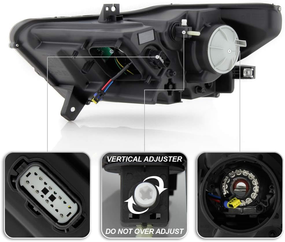 2015-2017 Ford Mustang LED Projector Headlight Assembly Right Passenger Side X162