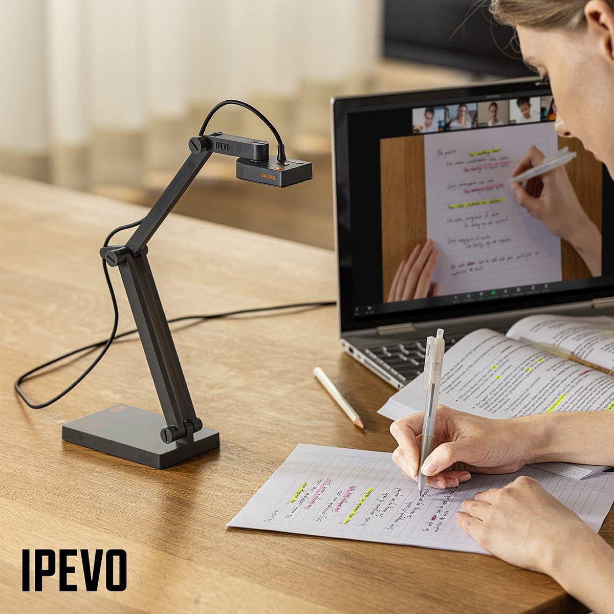 Ultra HD USB Document Camera with Noise Cancellation Z84652