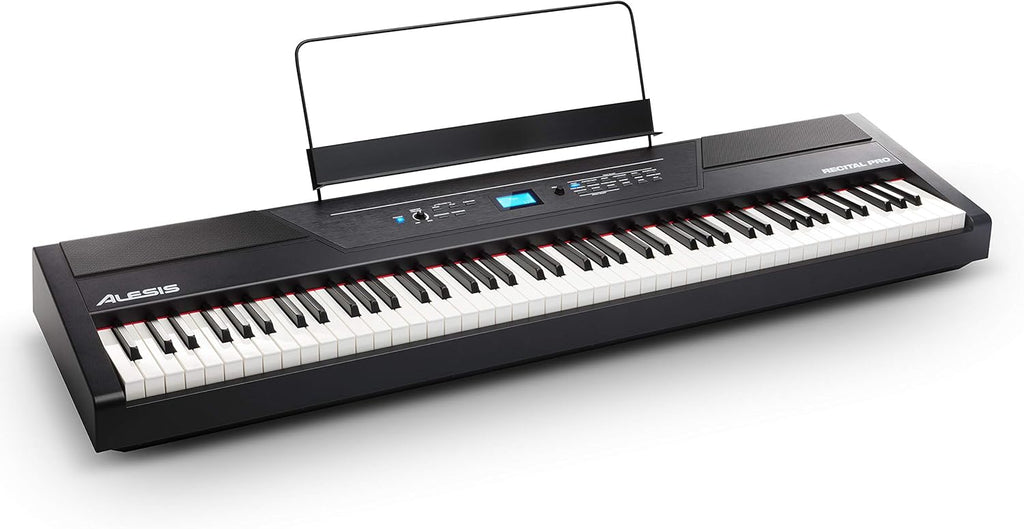 88 Key Digital Piano Keyboard with Hammer Action Weighted Keys C107946