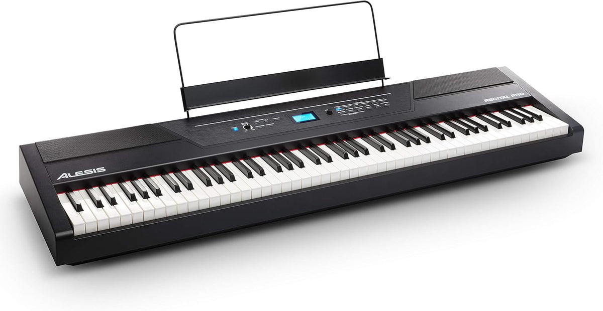88 Key Digital Piano Keyboard with Hammer Action Weighted Keys C107946