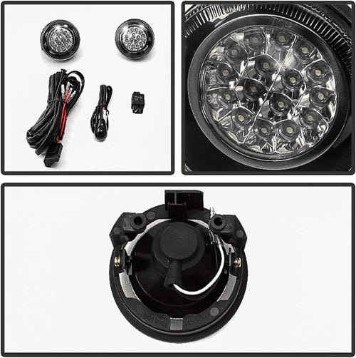 2001-2004 Dodge Dakota Durango LED Bumper Fog Lights R931266