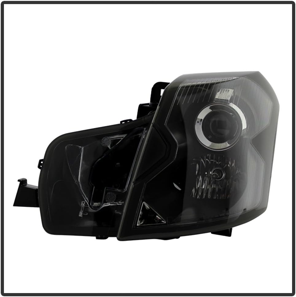 Black Projector Headlights Replacement Pair Set Left+Right S36754