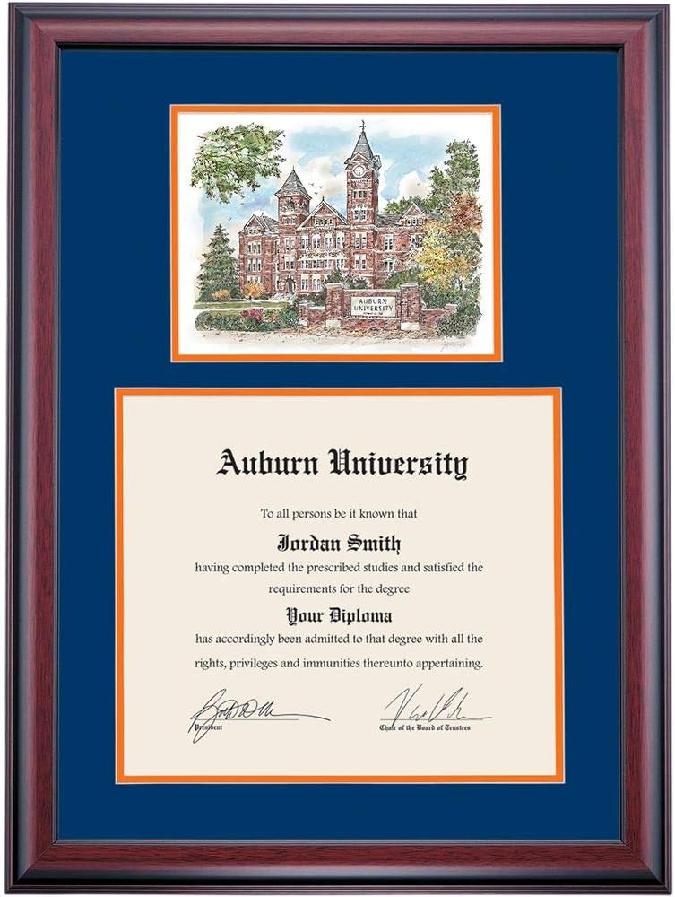 Traditional 13 x 17 Diploma Frame D405