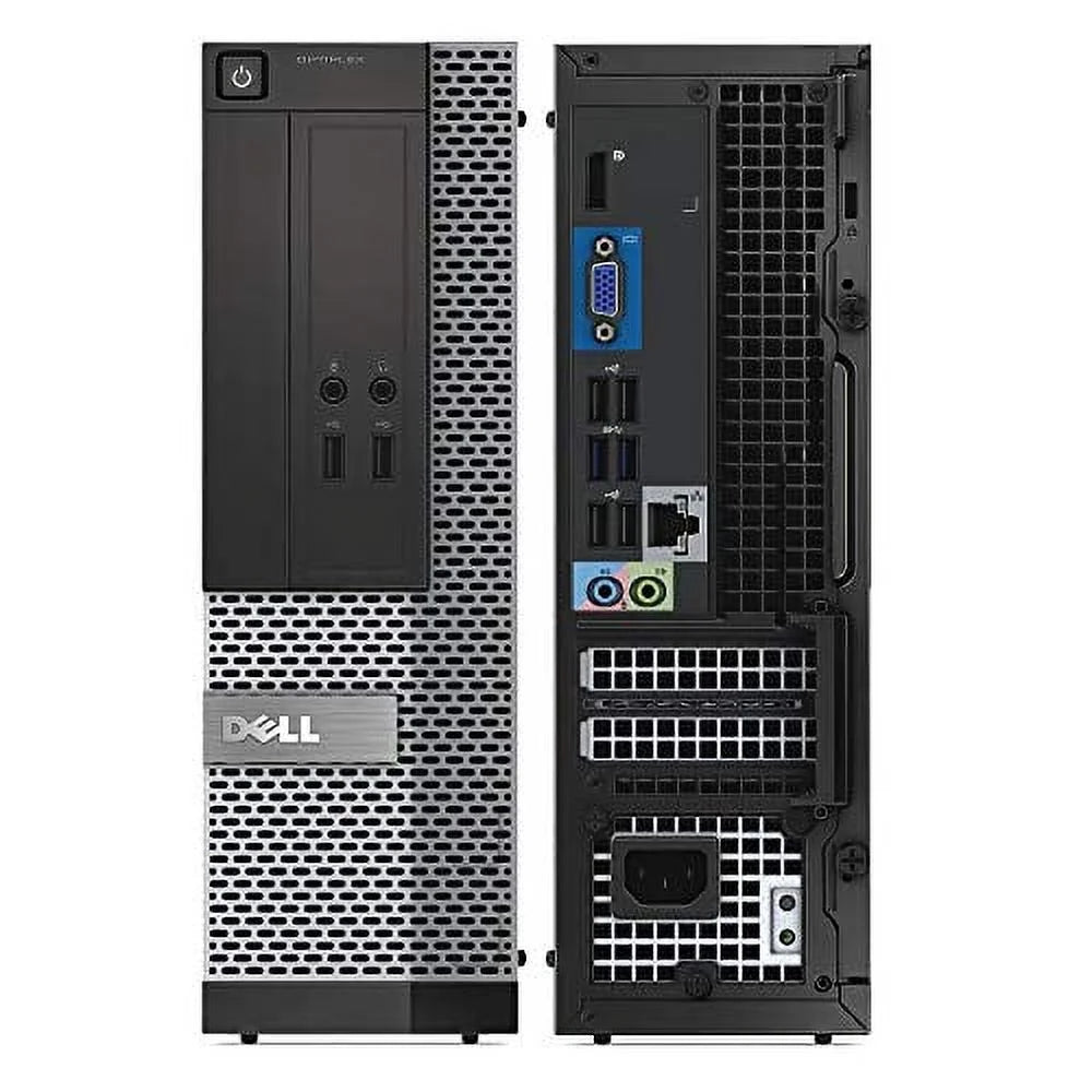 Pre-Owned Dell Optiplex 3020 Business Desktop Computer with 20-inch Screen Intel Quad Core i5 16GB RAM 512GB SSD Windows 10 Professional A13592