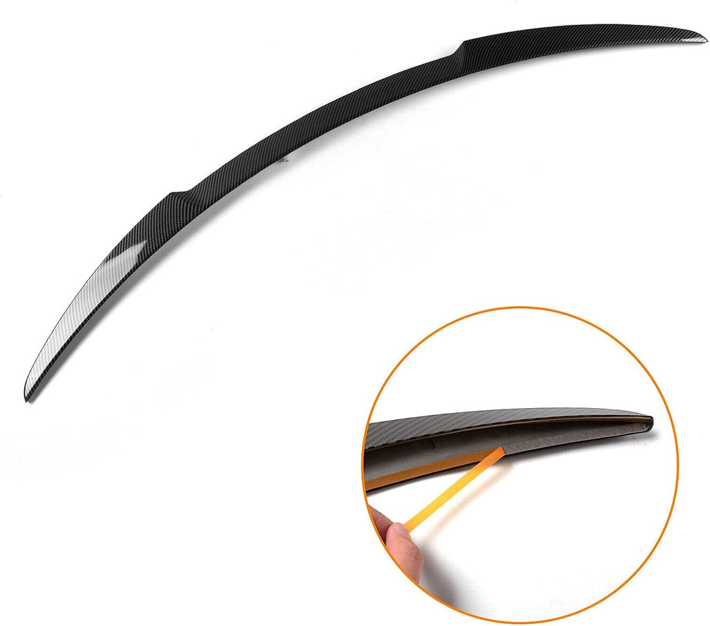 Carbon Fiber Style Trunk Spoiler Pack of 2 U688