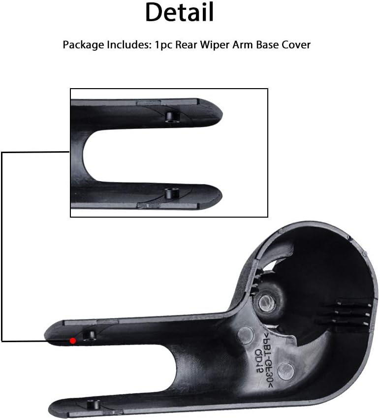 Rear Wiper Arm Cap Cover D150