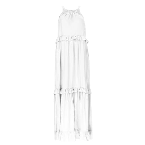 Casual V Neck Maxi Dress Floral Print Sundress B18789