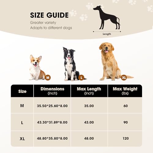 Elevated Dog Bed for Extra Large Dog with Breathable Mesh C7955